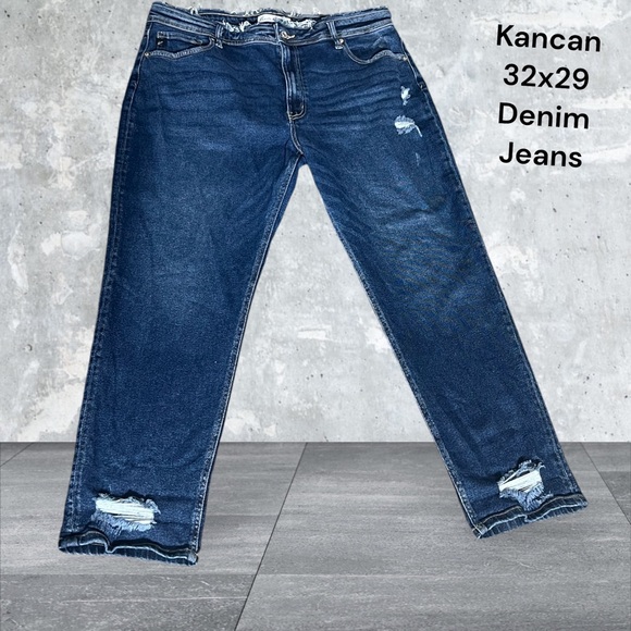 KanCan, Size 32x29, Straight leg, Denim Jeans. @42 - Picture 1 of 12
